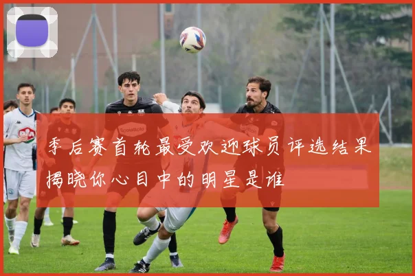 季后赛首轮最受欢迎球员评选结果揭晓你心目中的明星是谁